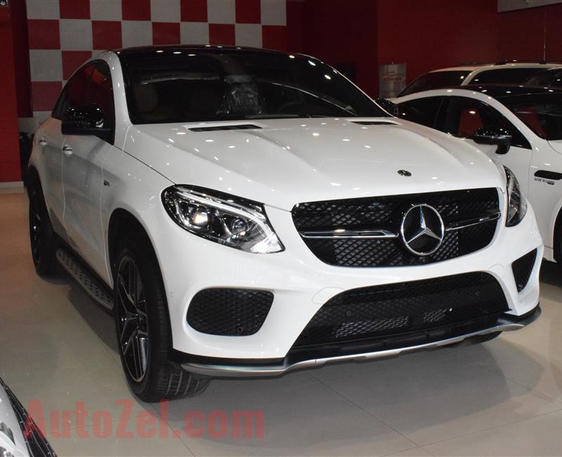 BRAND NEW MERCEDES-BENZ GLE43- 2020- WHITE- GCC SPECS