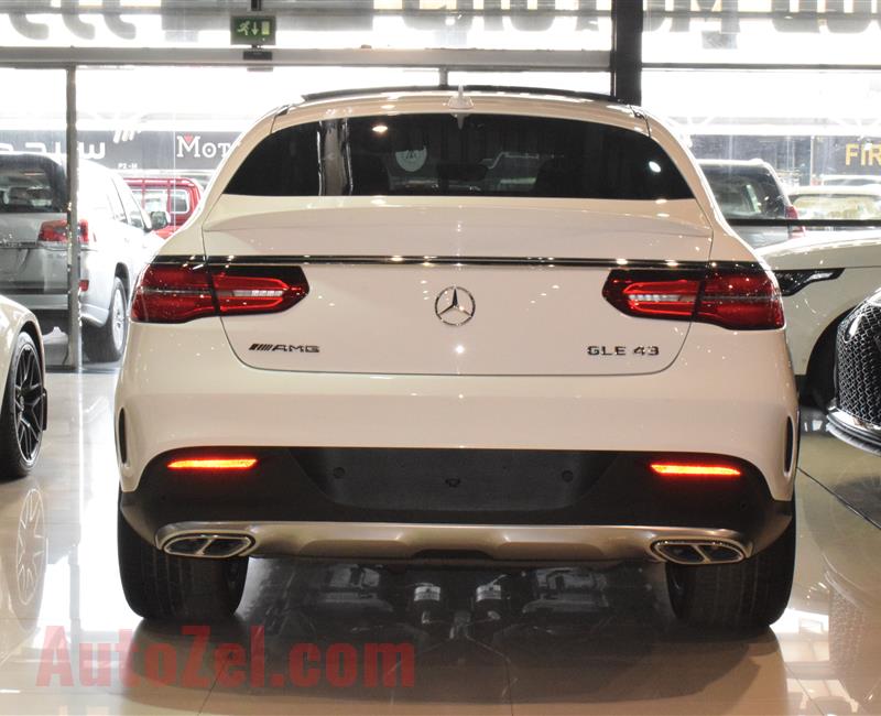 BRAND NEW MERCEDES-BENZ GLE43- 2020- WHITE- GCC SPECS