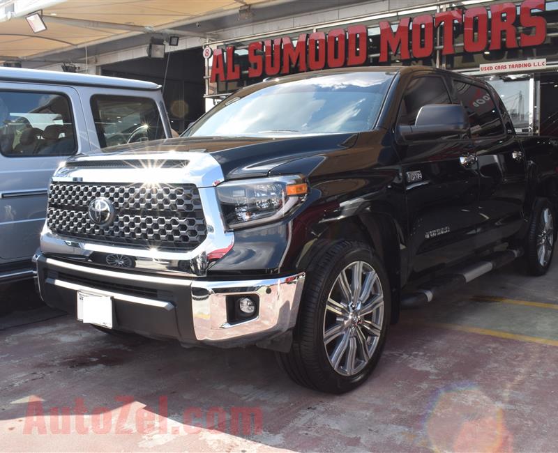 TOYOTA TUNDRA- 2019- BLACK- 5 000 KM- AMERICAN SPECS