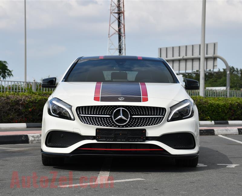 2018 Mercedes-Benz A 250 GCC SPECS - GARGASH - WARRANTY - BANK LOAN 0 DOWNPAYMENT