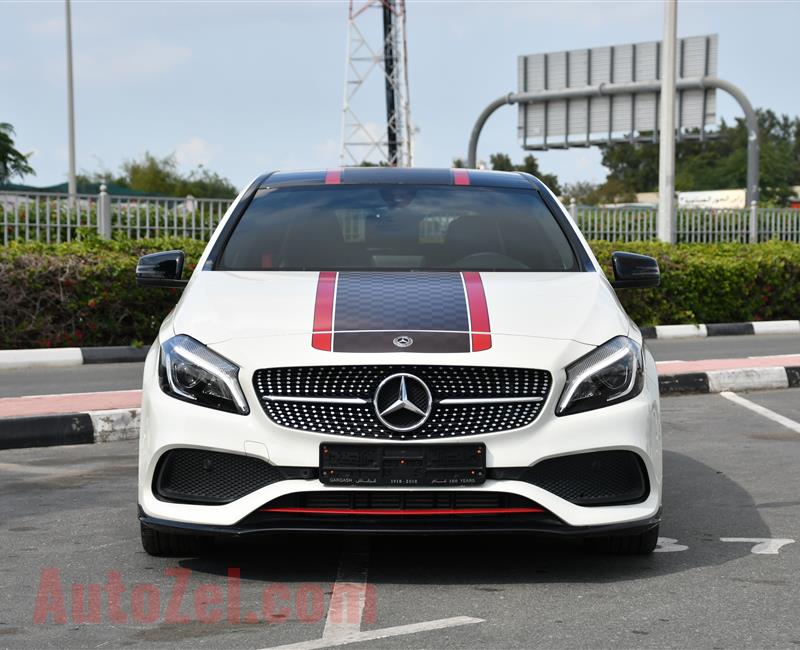 2018 Mercedes-Benz A 250 GCC SPECS - GARGASH - WARRANTY - BANK LOAN 0 DOWNPAYMENT