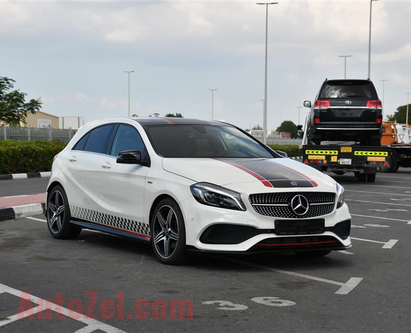 2018 Mercedes-Benz A 250 GCC SPECS - GARGASH - WARRANTY - BANK LOAN 0 DOWNPAYMENT