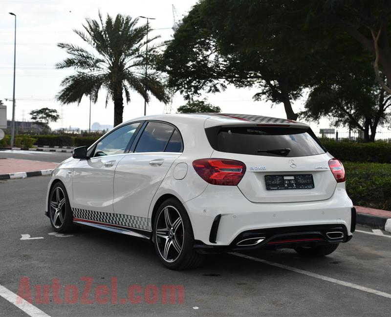 2018 Mercedes-Benz A 250 GCC SPECS - GARGASH - WARRANTY - BANK LOAN 0 DOWNPAYMENT