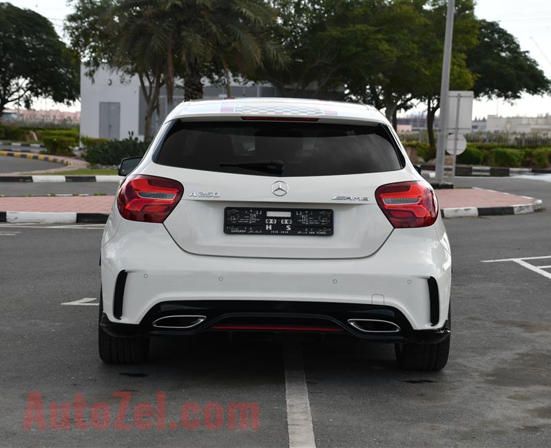 2018 Mercedes-Benz A 250 GCC SPECS - GARGASH - WARRANTY - BANK LOAN 0 DOWNPAYMENT