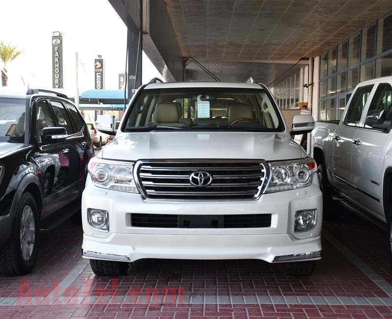 LAND CRUISER GXR V8- 2015- WHITE- 130 000 KM- GCC SPECS