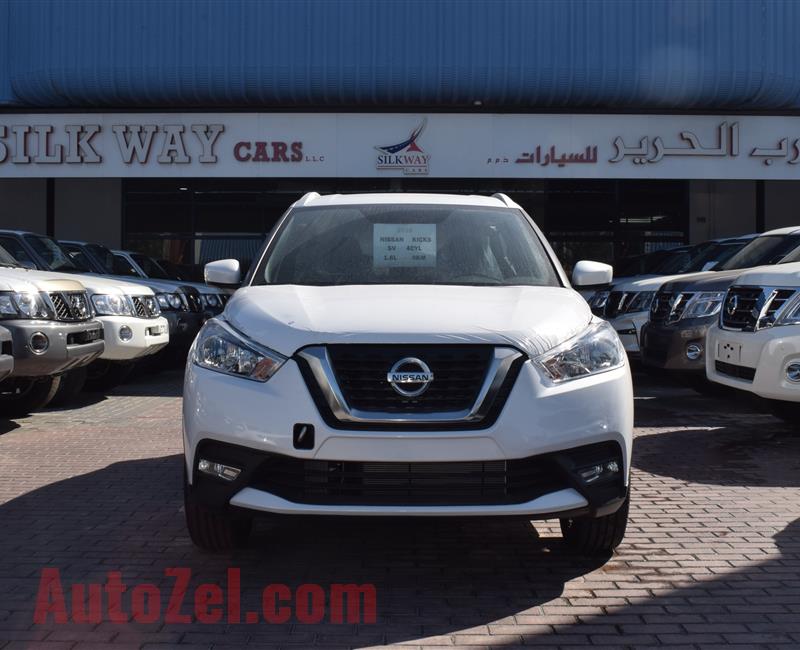 BRAND NEW NISSAN KICKS SV- 2020- WHITE- GCC SPECS