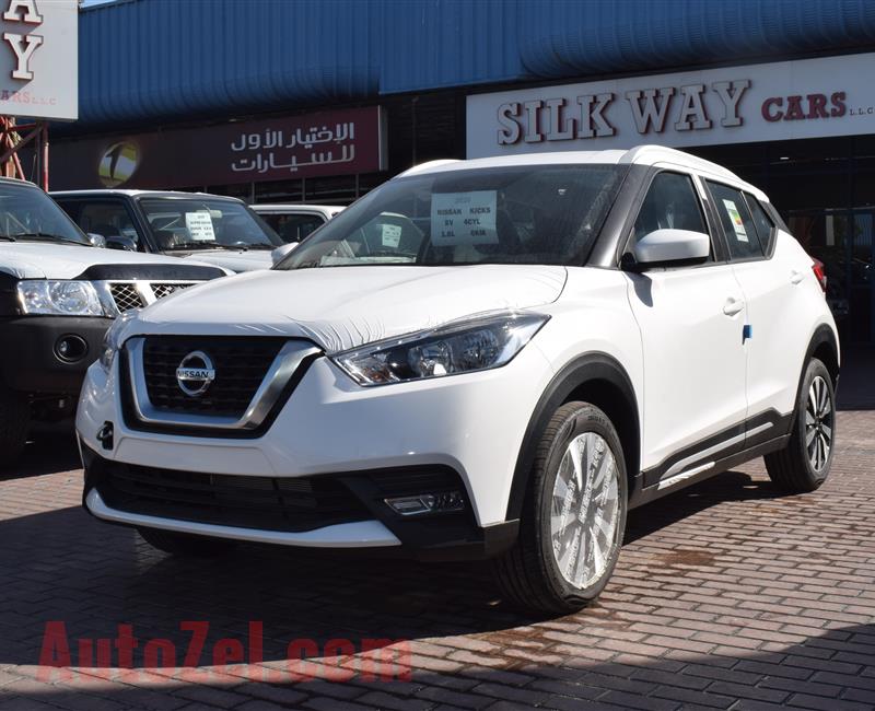 BRAND NEW NISSAN KICKS SV- 2020- WHITE- GCC SPECS