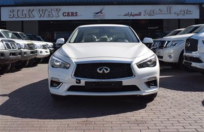 BRAND NEW INFINITI Q50- 2020- WHITE- GCC SPECS