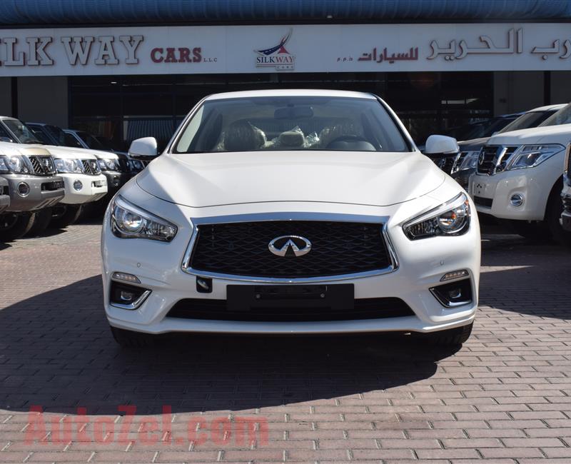 BRAND NEW INFINITI Q50- 2020- WHITE- GCC SPECS