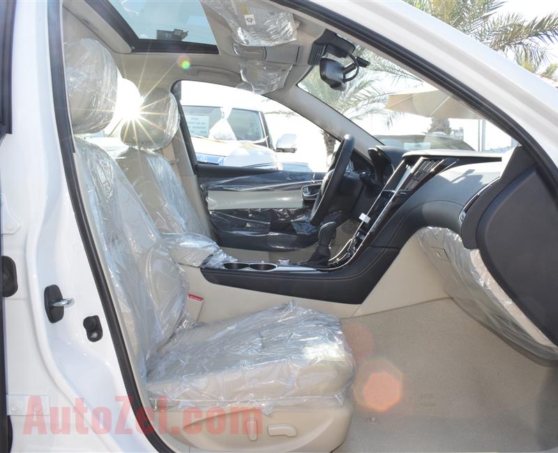 BRAND NEW INFINITI Q50- 2020- WHITE- GCC SPECS