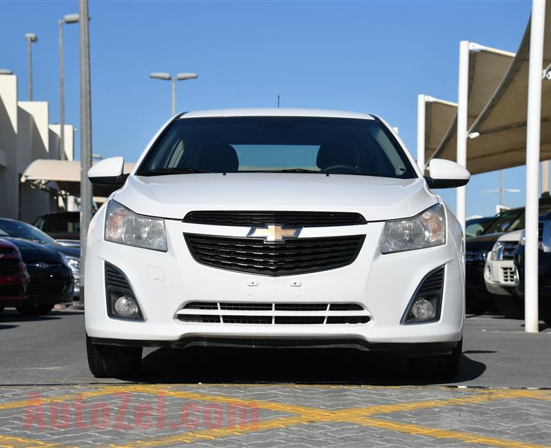 CHEVROLET CRUZE LS- 2013- WHITE- 256 000 KM- GCC SPECS- CALL FOR THE PRICE