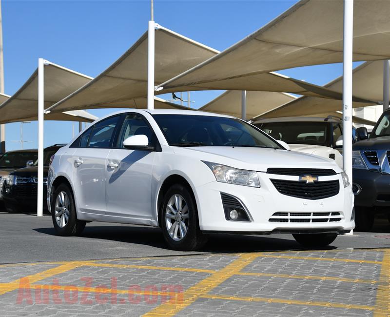 CHEVROLET CRUZE LS- 2013- WHITE- 256 000 KM- GCC SPECS- CALL FOR THE PRICE