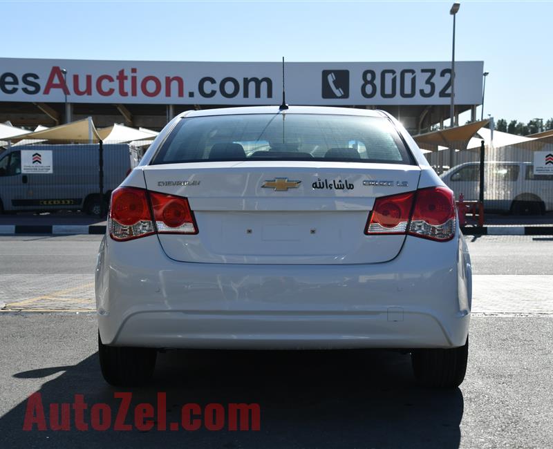 CHEVROLET CRUZE LS- 2013- WHITE- 256 000 KM- GCC SPECS- CALL FOR THE PRICE