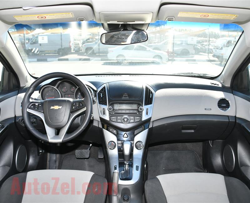 CHEVROLET CRUZE LS- 2013- WHITE- 256 000 KM- GCC SPECS- CALL FOR THE PRICE