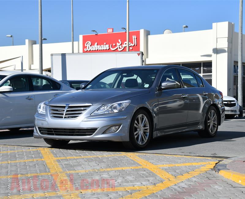 HYUNDAI GENESIS- 2014- GRAY- 217 000 MILES- AMERICAN SPECS- CALL FOR PRICE