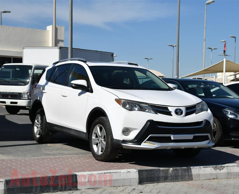 TOYOTA RAV4- 2013- WHITE- 72 000 MILES- AMERICAN SPECS