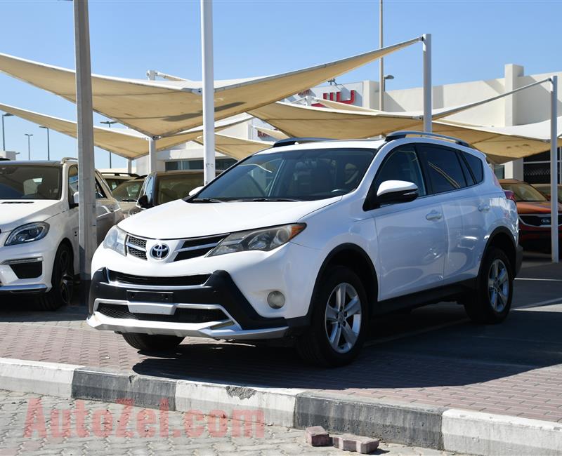 TOYOTA RAV4- 2013- WHITE- 72 000 MILES- AMERICAN SPECS