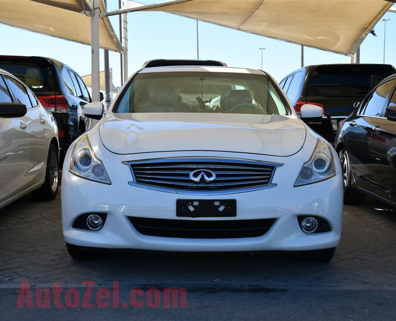 INFINITI G37X MODEL 2011 - WHITE - V6 - CAR SPECS IS AMERICAN 