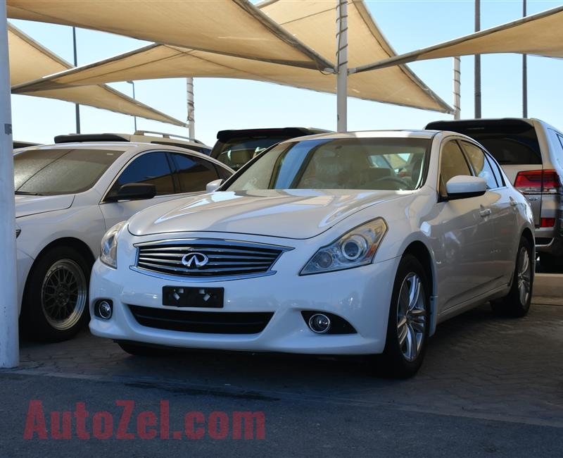 INFINITI G37X MODEL 2011 - WHITE - V6 - CAR SPECS IS AMERICAN 