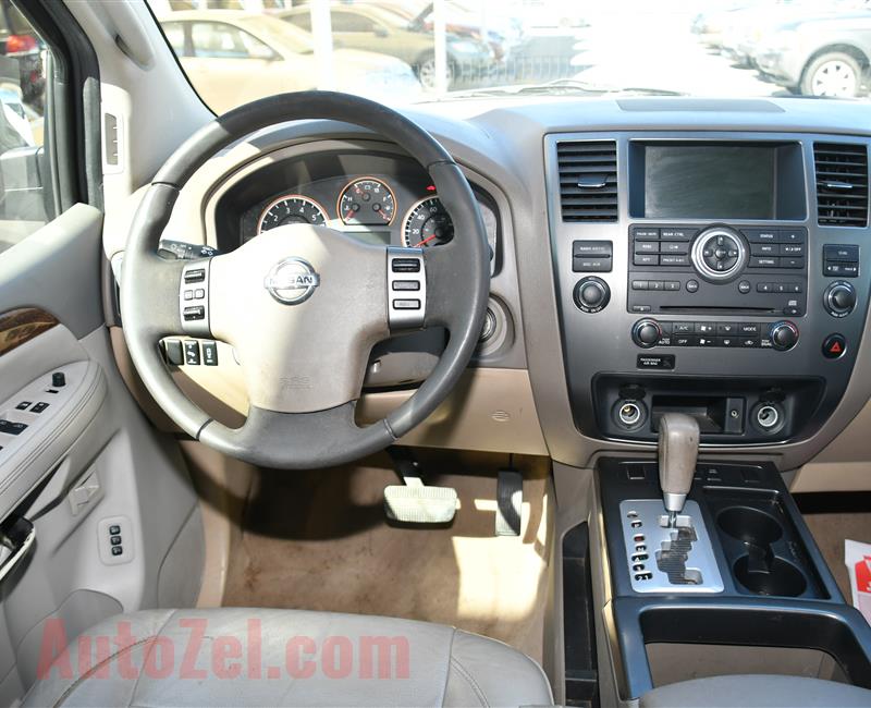 NISSAN ARMADA MODEL 2010 - WHITE - 141000 KM - V8 - CAR SPECS IS AMERICAN 