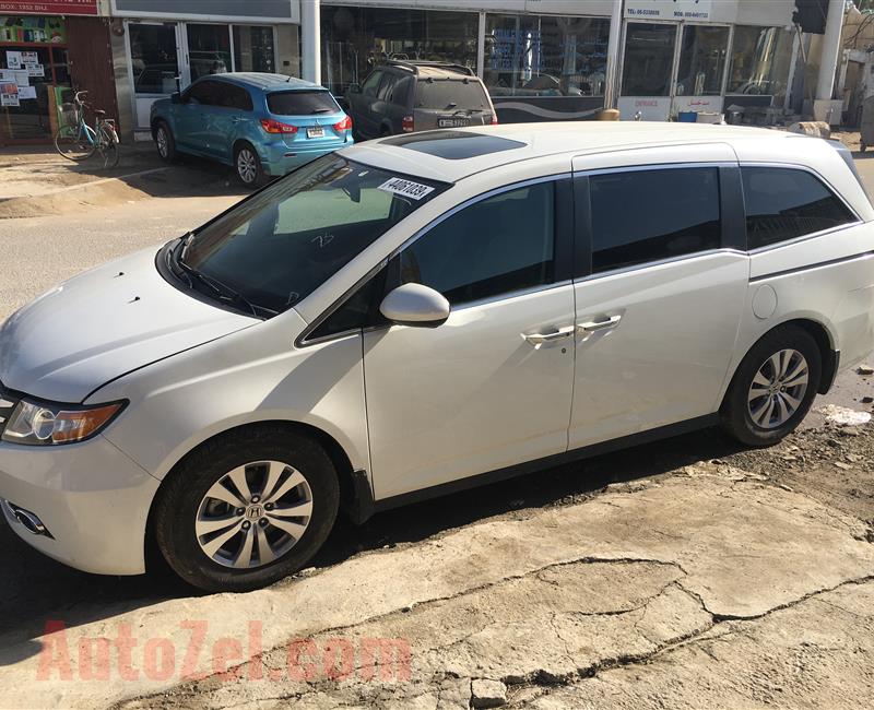 2017 Honda Odyssey EXL White Full Option For Sale