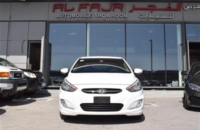 HYUNDAI ACCENT- 2017- WHITE- 57 000 KM- GCC SPECS