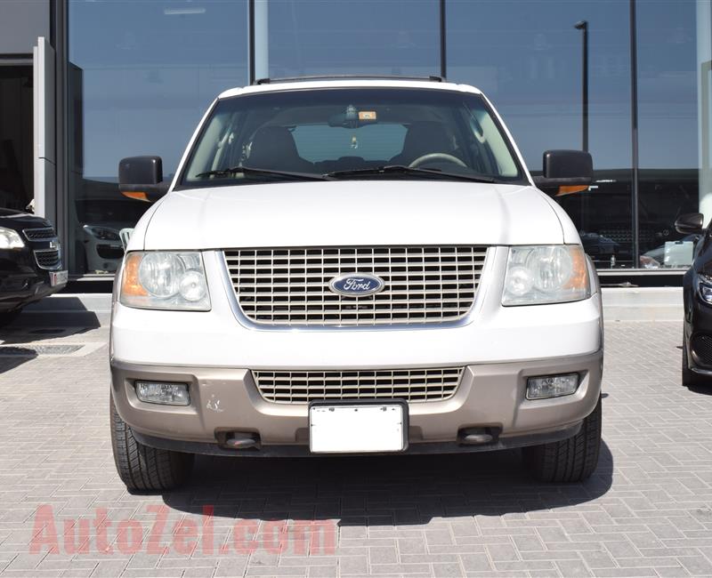 FORD EXPEDITION- 2003- WHITE- 300 000 KM- GCC SPECS