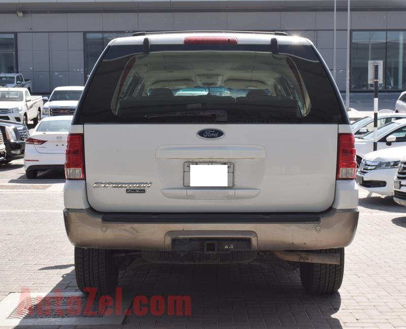 FORD EXPEDITION- 2003- WHITE- 300 000 KM- GCC SPECS