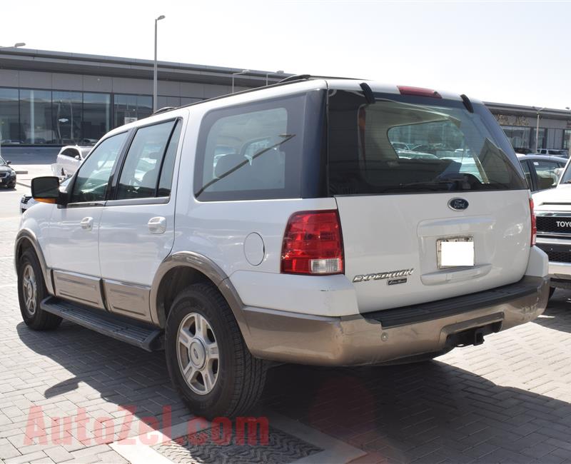 FORD EXPEDITION- 2003- WHITE- 300 000 KM- GCC SPECS