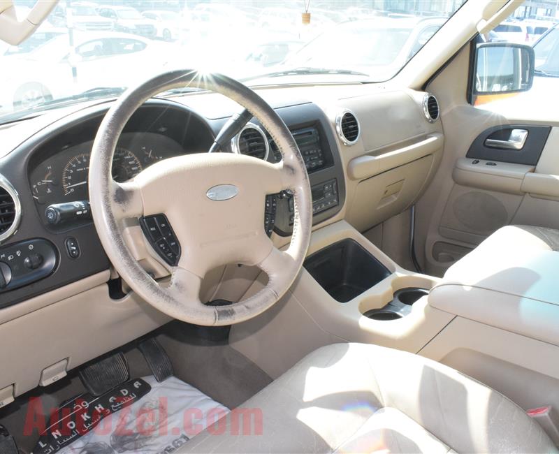 FORD EXPEDITION- 2003- WHITE- 300 000 KM- GCC SPECS