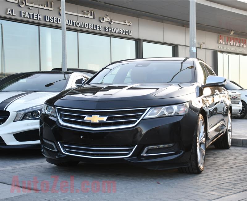 CHEVROLET IMPALA MODEL 2015 - BLACK - 75,000 KM - V6 - GCC 