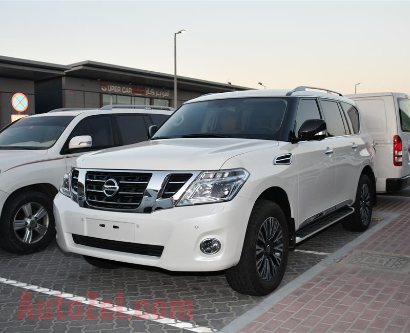 NISSAN PATROL SE MODEL 2019 - WHITE - 47,000 KM - V6 - GCC 