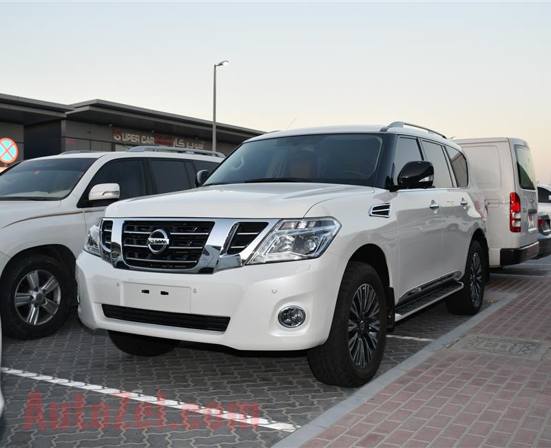 NISSAN PATROL SE MODEL 2019 - WHITE - 47,000 KM - V6 - GCC 