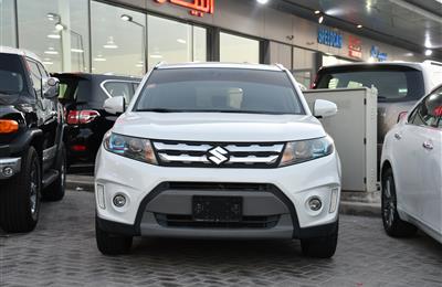 SUZUKI VITARA MODEL 2017 - WHITE - 89,000 KM - V4 - GCC 