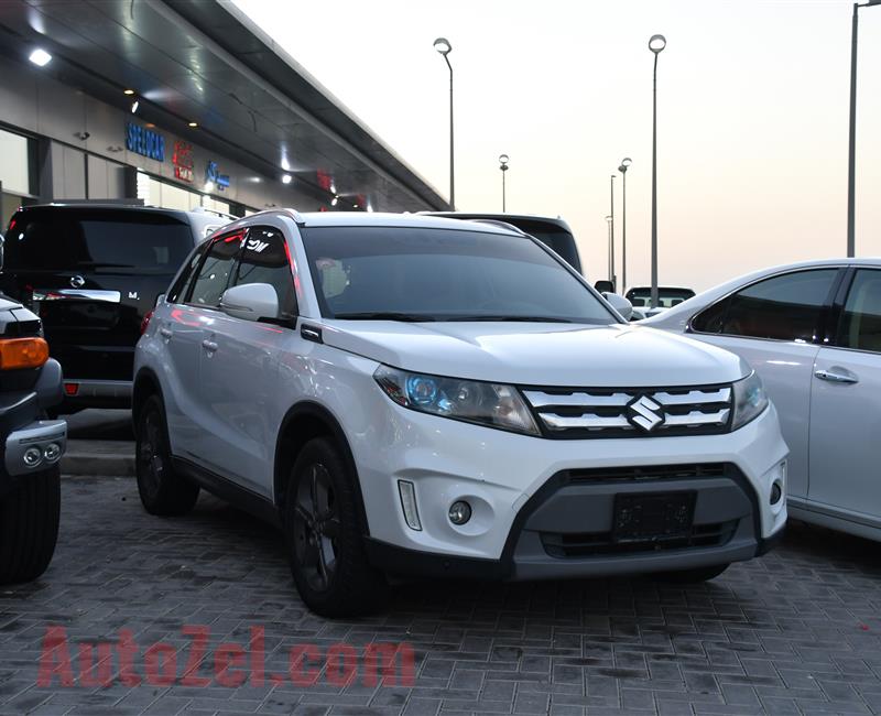 SUZUKI VITARA MODEL 2017 - WHITE - 89,000 KM - V4 - GCC 