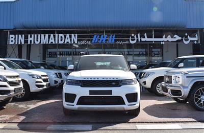 BRAND NEW RANGE ROVER SPORTS V8- 2019- WHITE- GCC SPECS