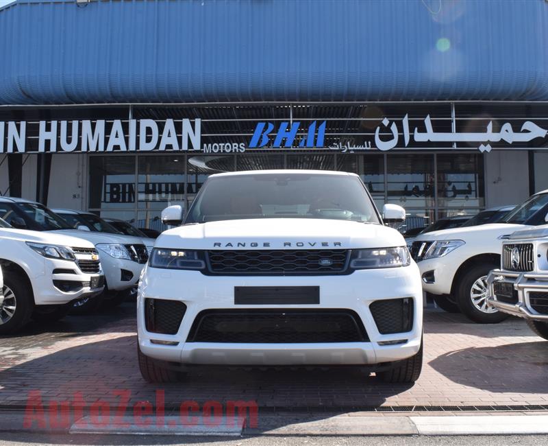 BRAND NEW RANGE ROVER SPORTS V8- 2019- WHITE- GCC SPECS