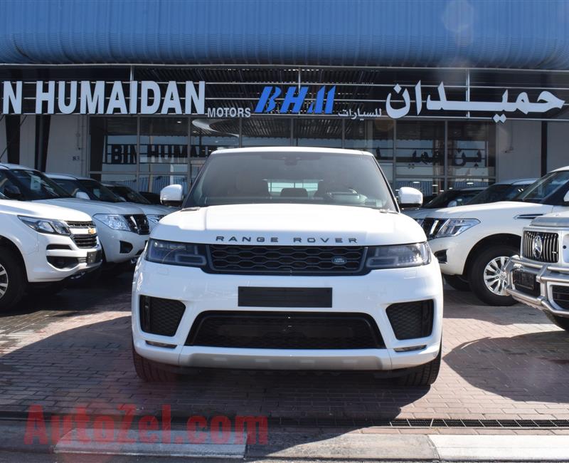 BRAND NEW RANGE ROVER SPORTS V8- 2019- WHITE- GCC SPECS