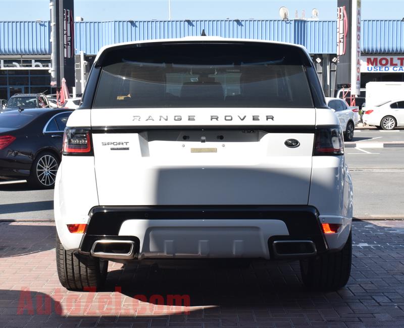 BRAND NEW RANGE ROVER SPORTS V8- 2019- WHITE- GCC SPECS