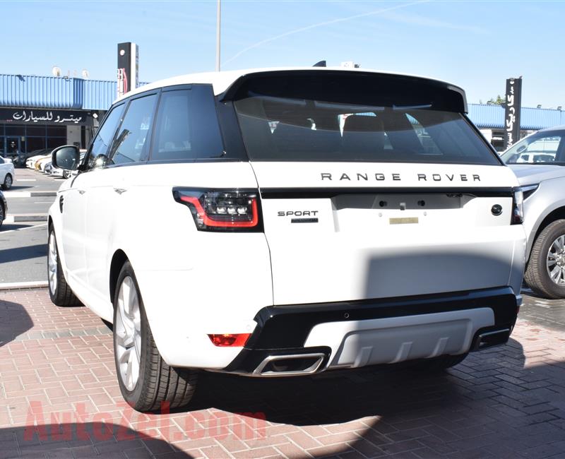 BRAND NEW RANGE ROVER SPORTS V8- 2019- WHITE- GCC SPECS