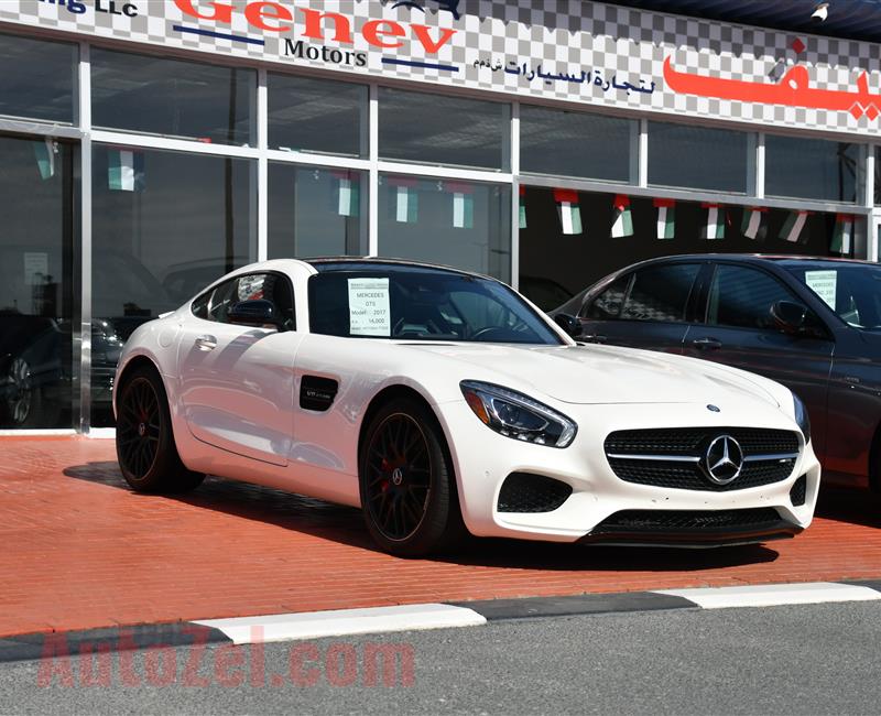 MERCEDES-BENZ GTS- 2017- WHITE- 16 000 KM- CANADIAN SPECS