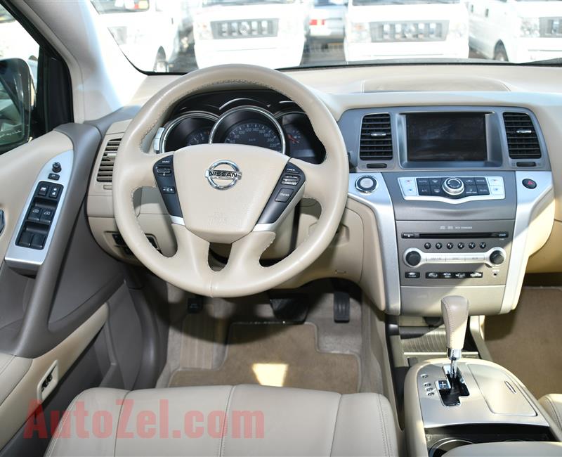 NISSAN MURANO SL- 2014- WHITE- 100 000 KM- GCC SPECS