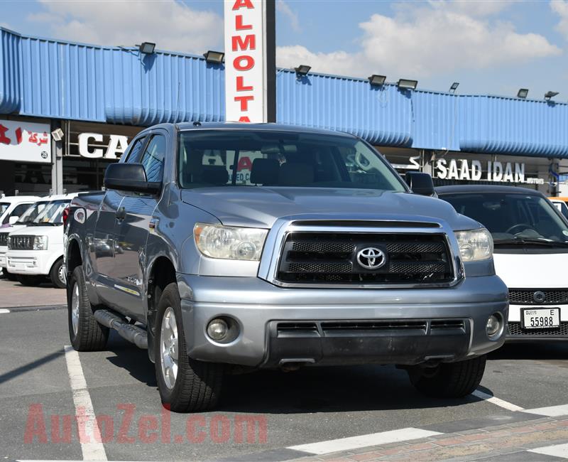 TOYOTA TUNDRA- 2011- SILVER- 48 000 KM- AMERICAN SPECS