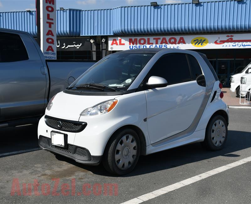 SMART- 2013- WHITE- 15 000 KM- GCC SPECS