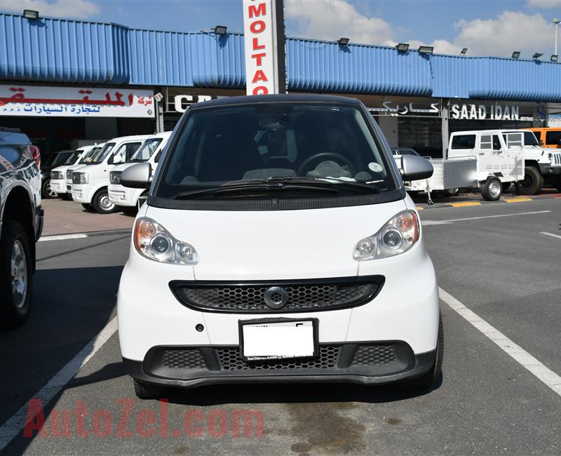 SMART- 2013- WHITE- 15 000 KM- GCC SPECS