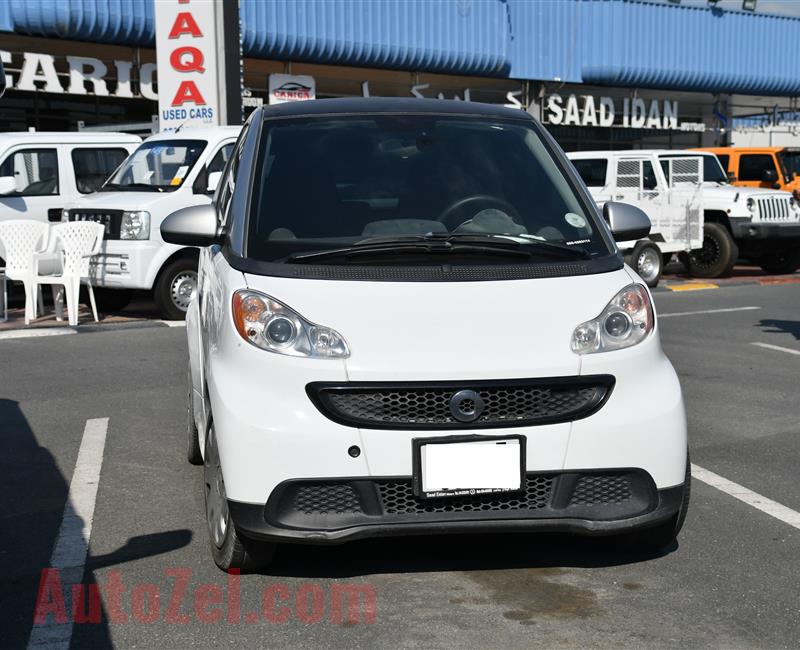 SMART- 2013- WHITE- 15 000 KM- GCC SPECS