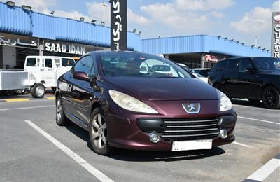 PEUGEOT 307 CC- 2007- MAROON- 150 000 KM- GCC SPECS