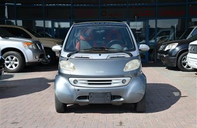 SMART- 2001- GRAY- 56 000 KM- GCC SPECS