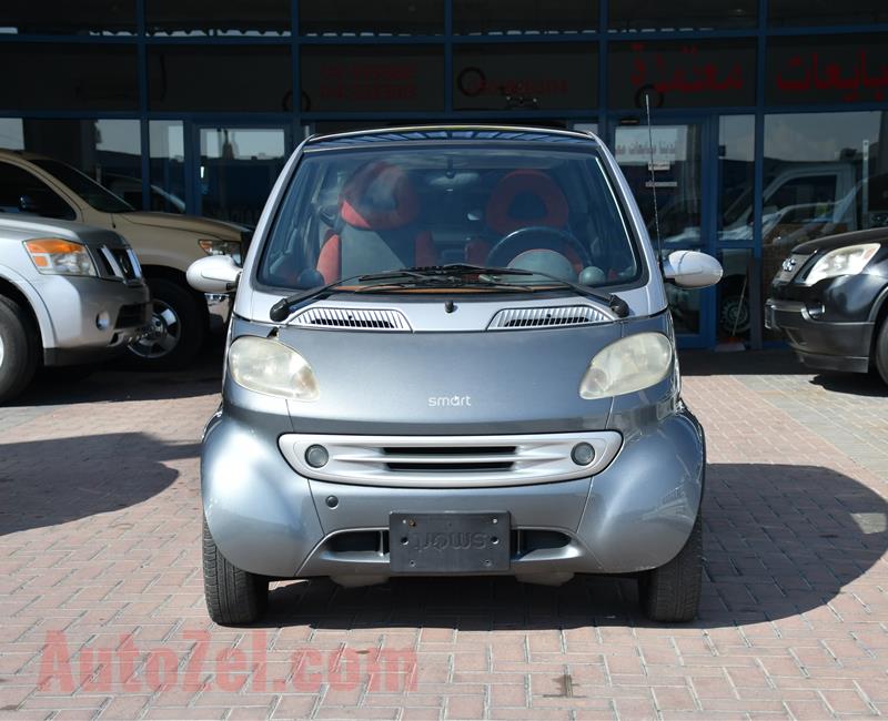 SMART- 2001- GRAY- 56 000 KM- GCC SPECS