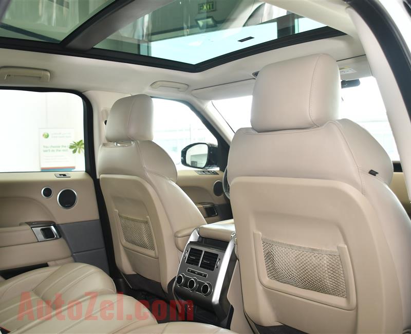 RANGE ROVER SPORT HSE MODEL 2015 - WHITE - 135,000 KM - V6 - GCC 